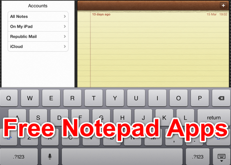 free notepad